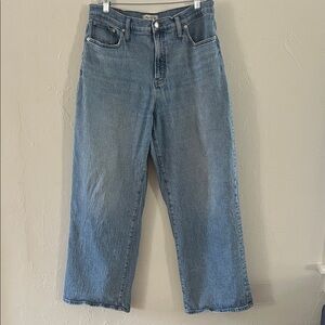 Madewell The Perfect Vintage Wide Leg Jean Size 32